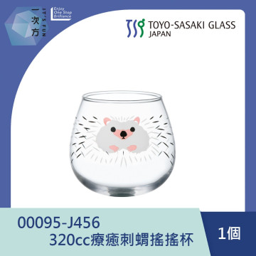 【TOYO-SASAKI】320cc療癒刺蝟搖搖杯 00095-J456 / 東洋佐佐木 / 日本製 / 不倒翁杯/刺蝟 / 