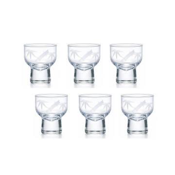 【TOYO-SASAKI】65cc竹切子  00301-75 / 東洋佐佐木 / 日本製 / 日本酒杯 / 日本酒器 / 切子 / 和風/ 日式風格 