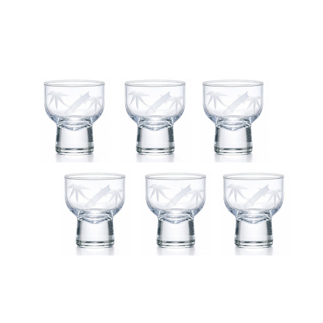 【TOYO-SASAKI】65cc竹切子  00301-75 / 東洋佐佐木 / 日本製 / 日本酒杯 / 日本酒器 / 切子 / 和風/ 日式風格 