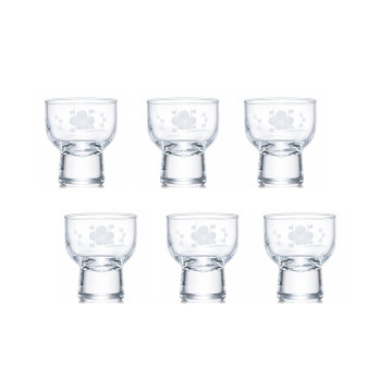 【TOYO-SASAKI】65cc梅切子  00301-76 / 東洋佐佐木 / 日本製 / 日本酒杯 / 日本酒器 / 切子 / 和風/ 日式風格 