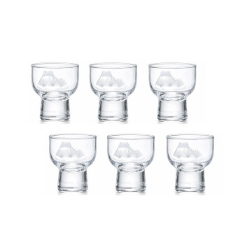 【TOYO-SASAKI】65cc松與富士切子  00301-79 / 東洋佐佐木 / 日本製 / 日本酒杯 / 日本酒器 / 切子 / 和風/ 日式風格 