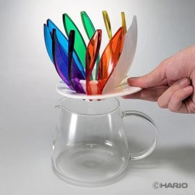 【HARIO】V60睡蓮濾杯(彩虹) /VDSU-02-NJ / V60手沖/ V60濾杯/ 咖啡套組/ V60咖啡壺 / 睡蓮濾杯