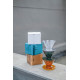 【HARIO】阿爾法01樹脂濾杯-黑墨綠 /ADT-01-BG / V60手沖/ V60濾杯/ 咖啡套組/ V60咖啡壺 / 凹肋濾杯