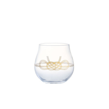 【TOYO-SASAKI】230cc和紋玻璃杯（水引紋） B-00317-J451 / 東洋佐佐木 / 日本製 / 清酒杯 /日式清酒杯 / 雕刻杯