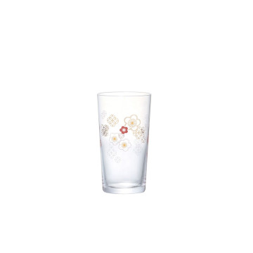 【TOYO-SASAKI】150cc吉祥和紋玻璃杯（梅花） BT-20203-J452 / 東洋佐佐木 / 日本製 / 清酒杯 /日式清酒杯 / 