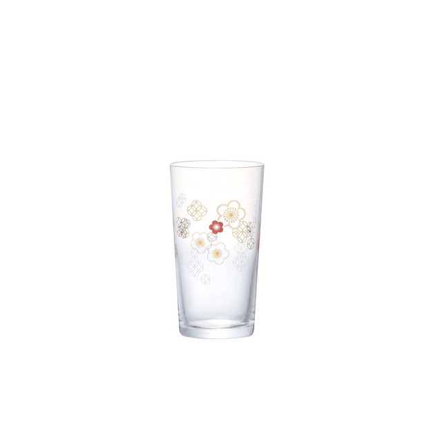【TOYO-SASAKI】150cc吉祥和紋玻璃杯（梅花） BT-20203-J452 / 東洋佐佐木 / 日本製 / 清酒杯 /日式清酒杯 / 