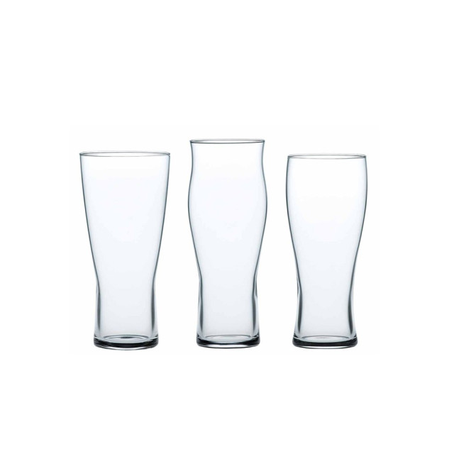 【TOYO-SASAKI】爽喝啤酒三件組  G071-T277  / 東洋佐佐木 / 日本製 / 啤酒杯 / 3件組 / 品酒杯 / 禮盒 
