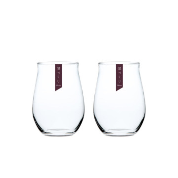 【TOYO-SASAKI】415cc葡萄酒杯組 G096-T280 / 東洋佐佐木 / 日本製 / 紅酒杯 / 無梗杯 / 木盒/ 禮盒 