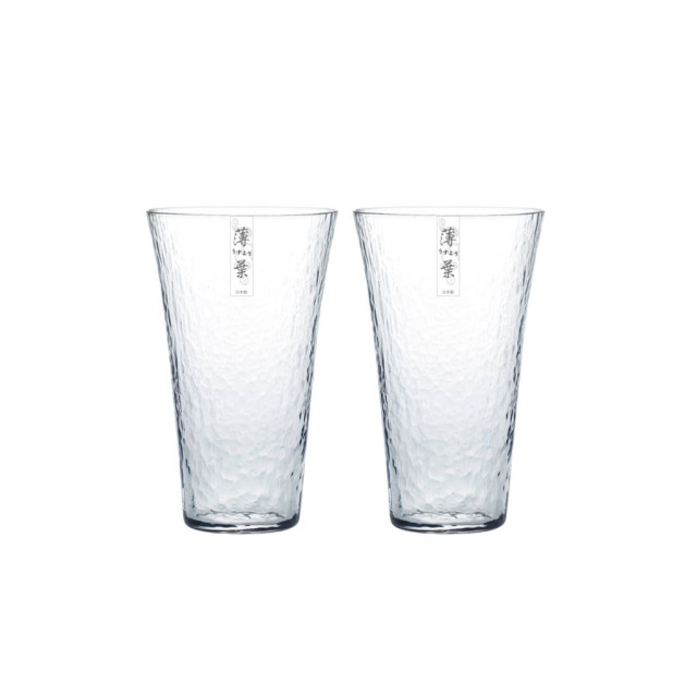 【TOYO-SASAKI】435cc薄口 Highball 玻璃杯組 G096-T339 / 東洋佐佐木 / 日本製 / high ball / 高球杯 / 嗨波杯 / 木盒/ 禮盒 
