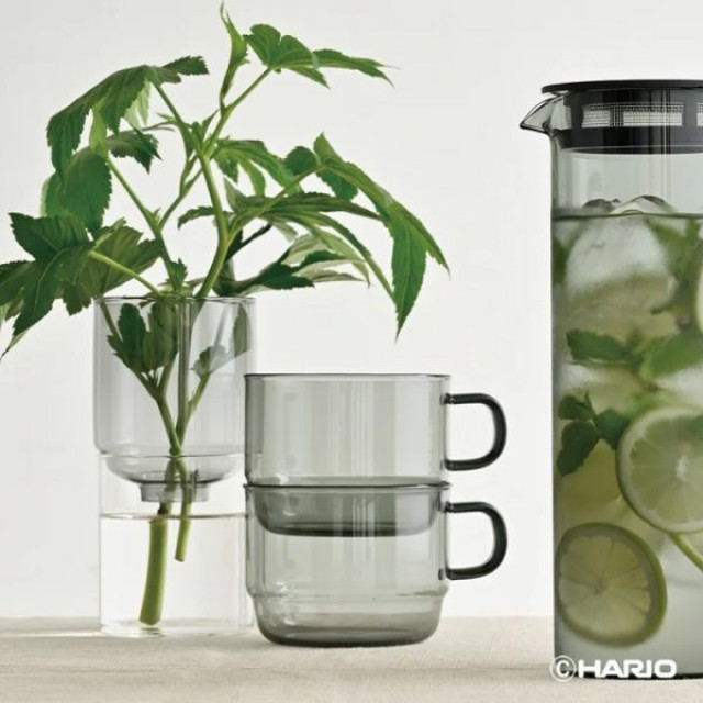 【HARIO】深灰色馬克杯 / HCM-300-GR  / V60手沖/ V60濾杯/ 咖啡套組/ V60咖啡壺 / 耐熱玻璃 / 咖啡杯