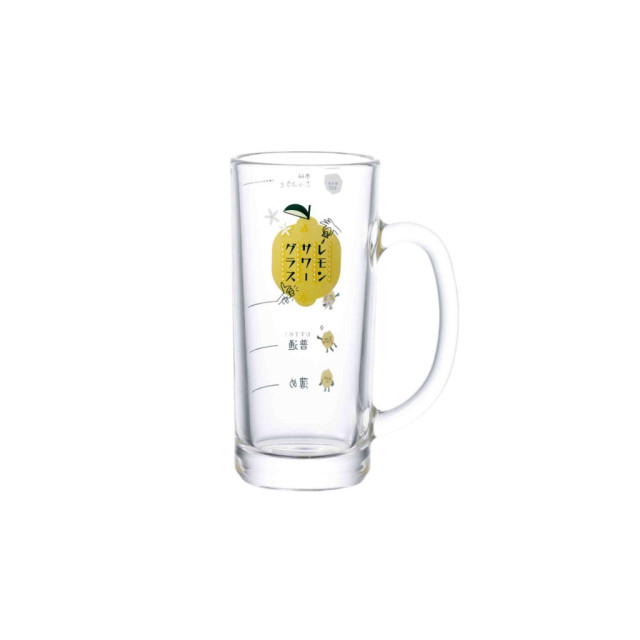 【TOYO-SASAKI】435cc 檸檬沙瓦杯  P-06431-J425 / 東洋佐佐木 / 日本製 / 啤酒杯 / 居酒屋 / 沙瓦 / 禮盒 / 