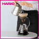 【HARIO】V60玻璃濾杯手沖咖啡壺組/ VAS-8006-G/ V60手沖/ V60濾杯/ 咖啡套組/ V60咖啡壺 (贈星戰馬克杯)
