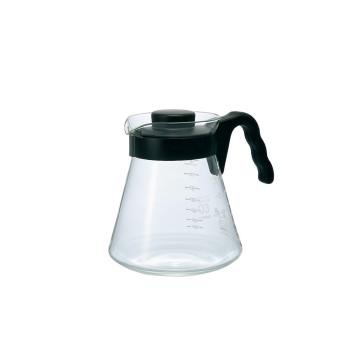 【HARIO】V60好握03黑色咖啡壺 / VCS-03-B 2個  / V60手沖/ V60濾杯/ 咖啡套組/ V60咖啡壺 / 耐熱玻璃 / 好握咖啡壺