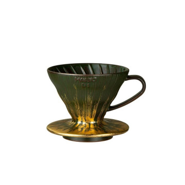 【HARIO】 V60懷汝流蘇01金濾杯/ VDCK-01-RSG / V60手沖/ V60濾杯/ 咖啡套組/ V60咖啡壺     
