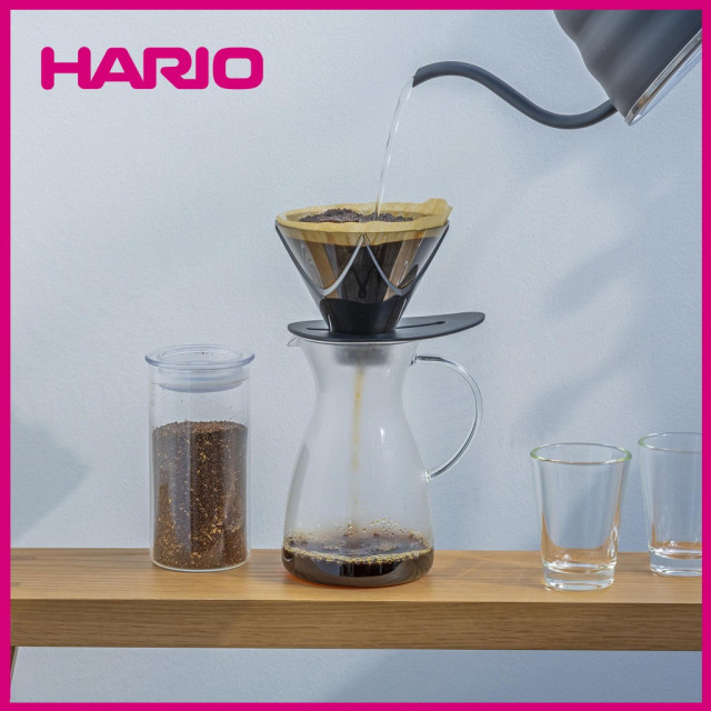 【HARIO】V60 樹脂01無限濾杯/ VDMU-02-TB / V60手沖/ V60濾杯/ 咖啡套組/ V60咖啡壺