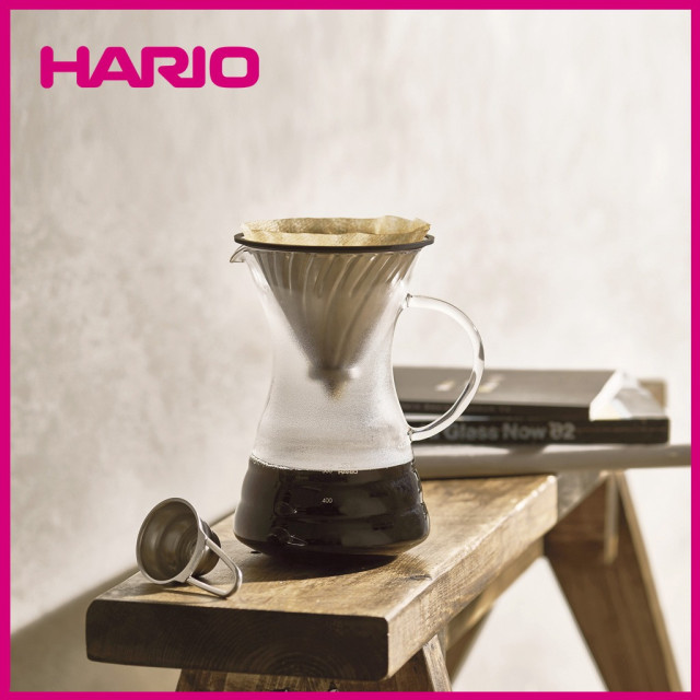 【HARIO】V60金屬濾杯咖啡壺組/ V60手沖/ V60濾杯/ 咖啡套組/ V60咖啡壺 (贈星戰馬克杯)