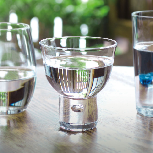 【TOYO-SASAKI】130cc高台冷酒杯  07600 / 東洋佐佐木 / 日本製 / 日本酒杯 / 日本酒器 / 清酒杯 / 和風/ 日式風格 