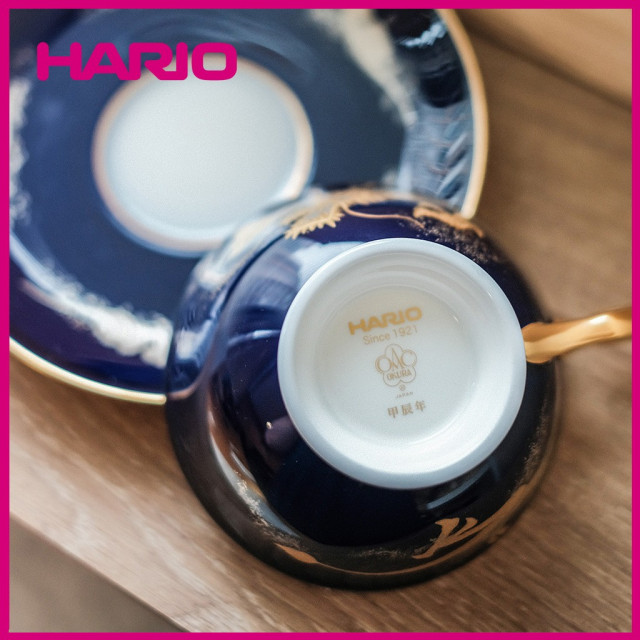 【HARIO】大倉陶園V60琉璃金蝕龍年濾杯組/VDOT-01-RG / V60手沖/ V60濾杯/ 咖啡套組/ V60咖啡壺     