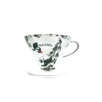 【HARIO】馬到成功濾杯/ VDC-02-SYG-HR / V60手沖/ V60濾杯/ 咖啡套組/ V60咖啡壺